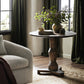 Rivi Large End Table - Antique Belgium Bleach