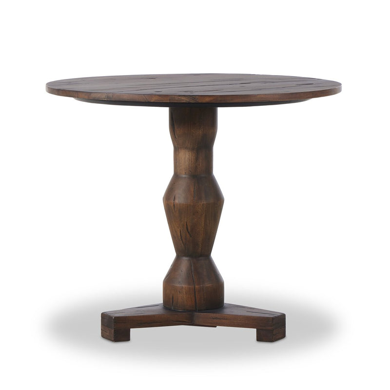 Rivi Large End Table - Antique Belgium Bleach