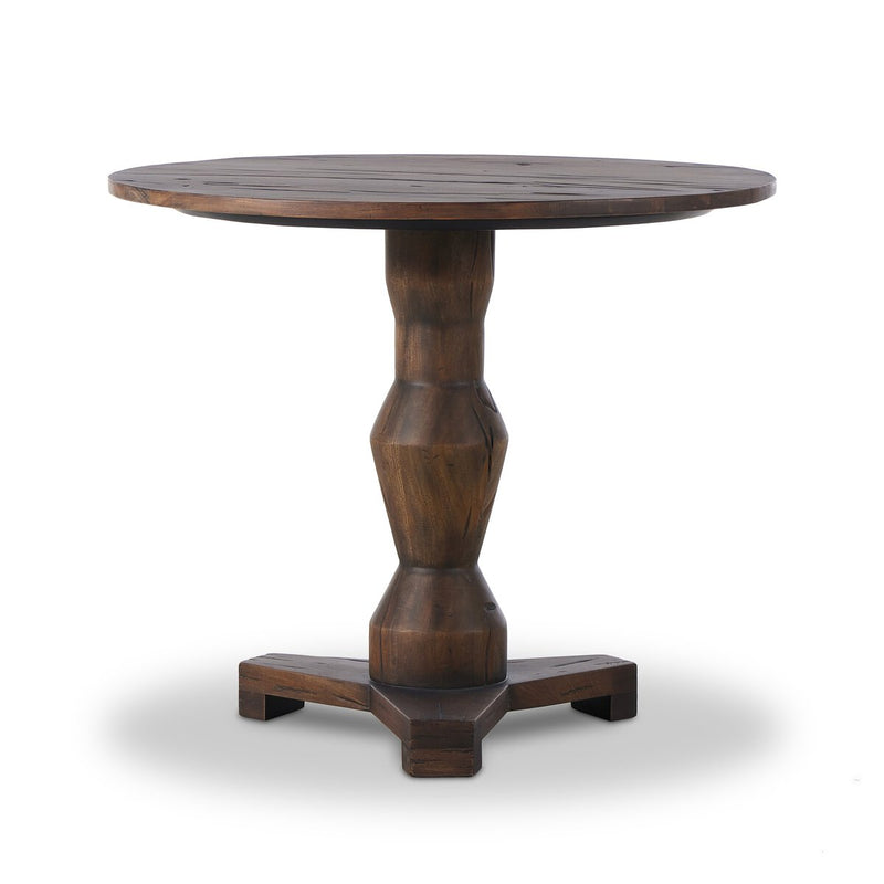 Rivi Large End Table - Antique Belgium Bleach