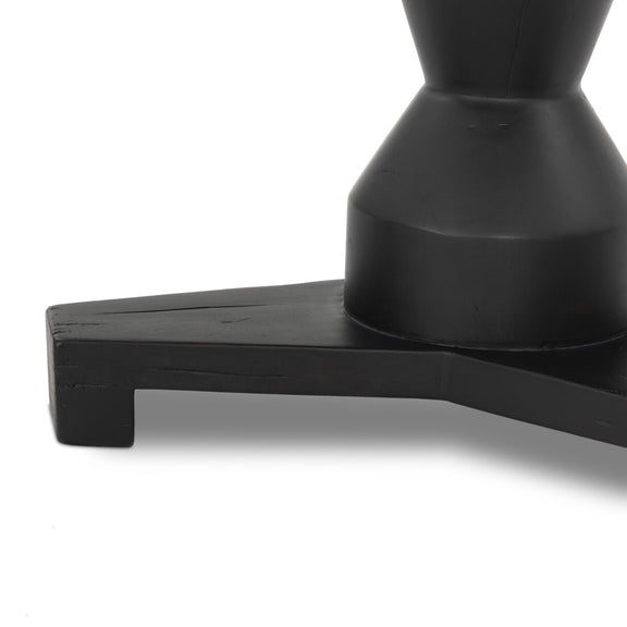 Rivi Large End Table - Dark Reclaimed