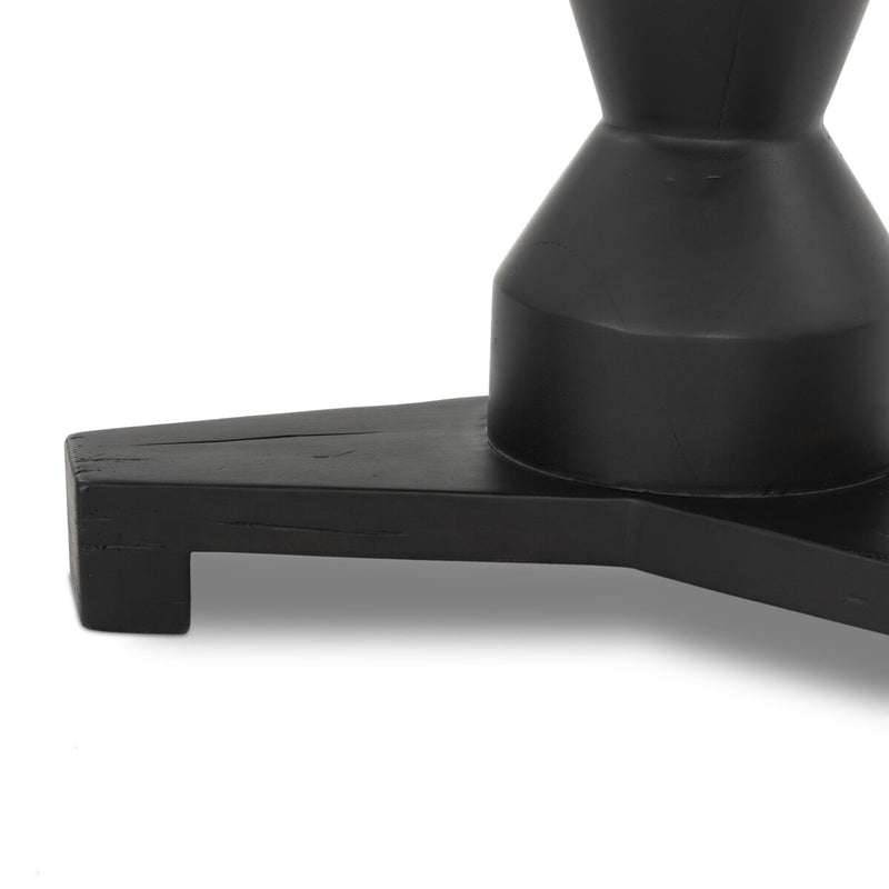 Rivi Large End Table - Dark Reclaimed