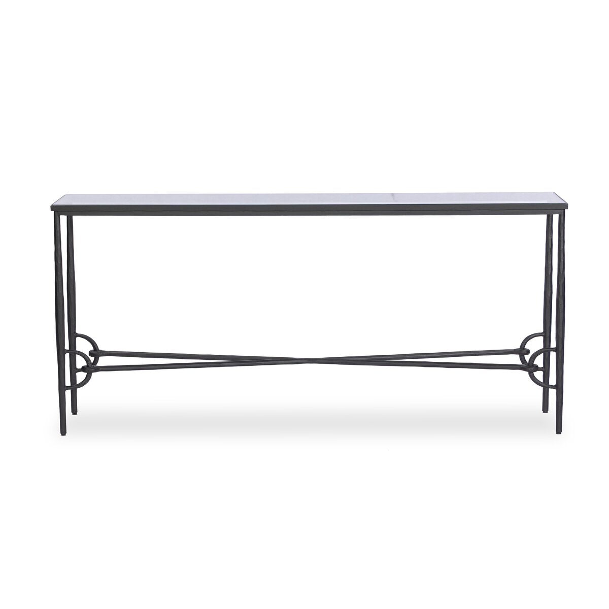 Babylon Console Table - Tempered Glass