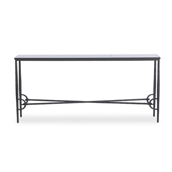 Babylon Console Table - Tempered Glass