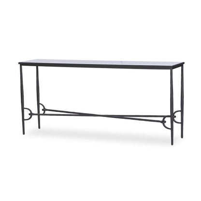 Babylon Console Table - Tempered Glass
