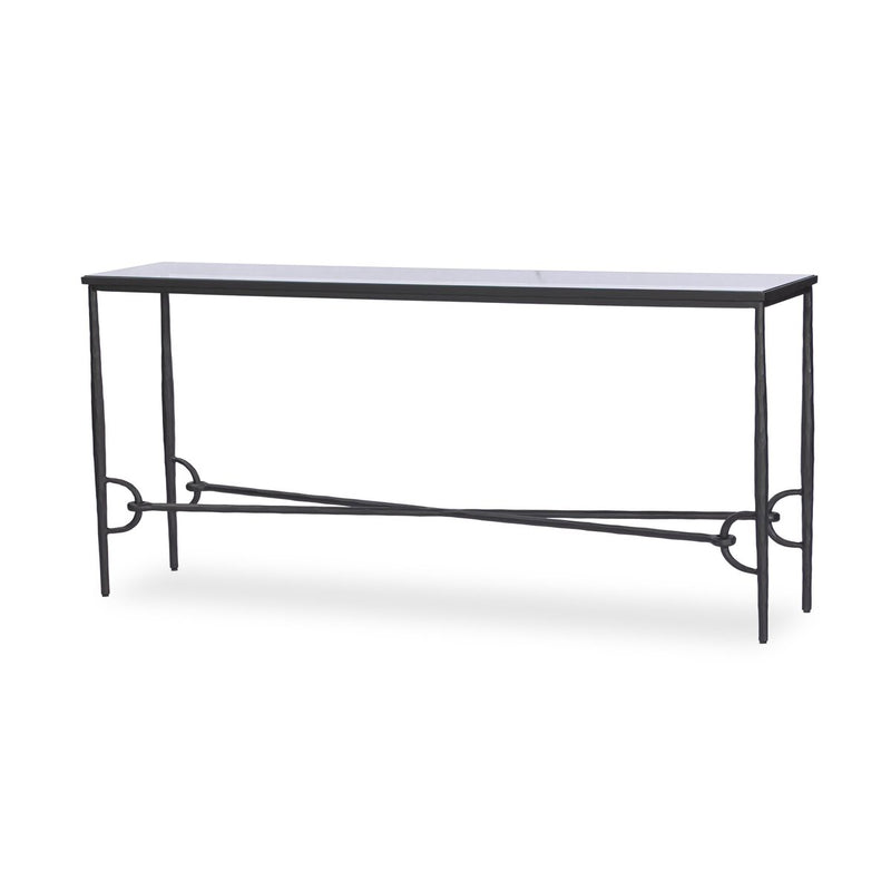 Babylon Console Table - Tempered Glass