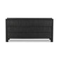 Ezri 6 Drawer Dresser - Black Oak