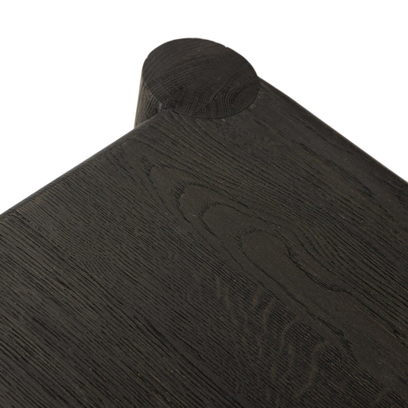 Ezri Nightstand - Black Oak