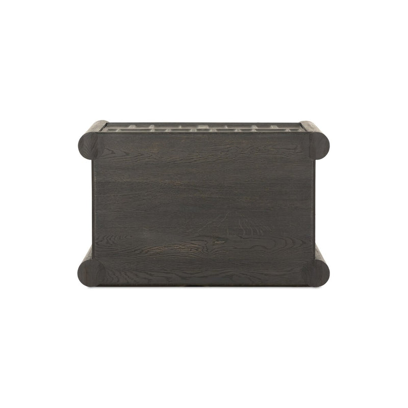 Ezri Nightstand - Black Oak