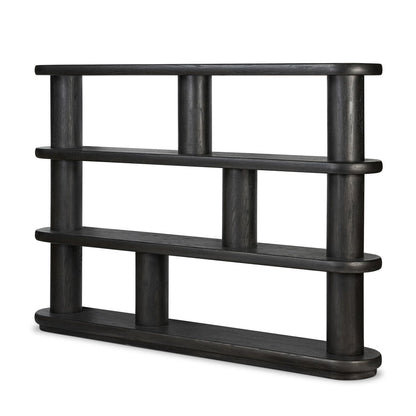 Luciana Bookcase - Ebony Oak