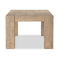 Abaso Dining Table - Whitewash Rustic Wormwood Oak