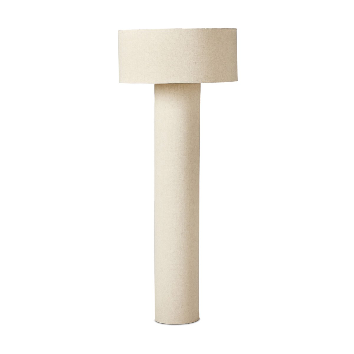 Hensley Floor Lamp - Antique Brass Iron