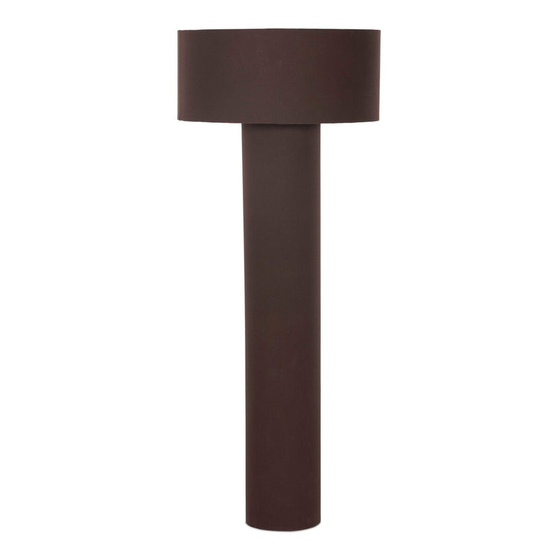 Hensley Floor Lamp - Antique Brass Iron