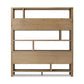 Noeline Wide Bookcase - Worn Oak