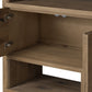 Noeline Wide Bookcase - Worn Oak