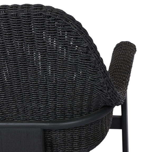 Santoro Outdoor Chair - Ellor Black