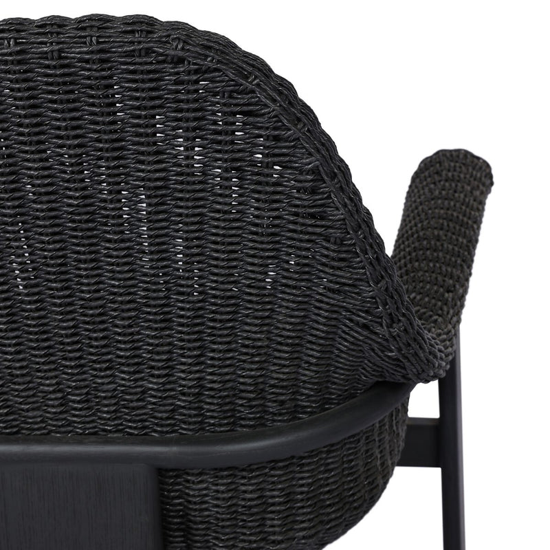 Santoro Outdoor Chair - Ellor Black
