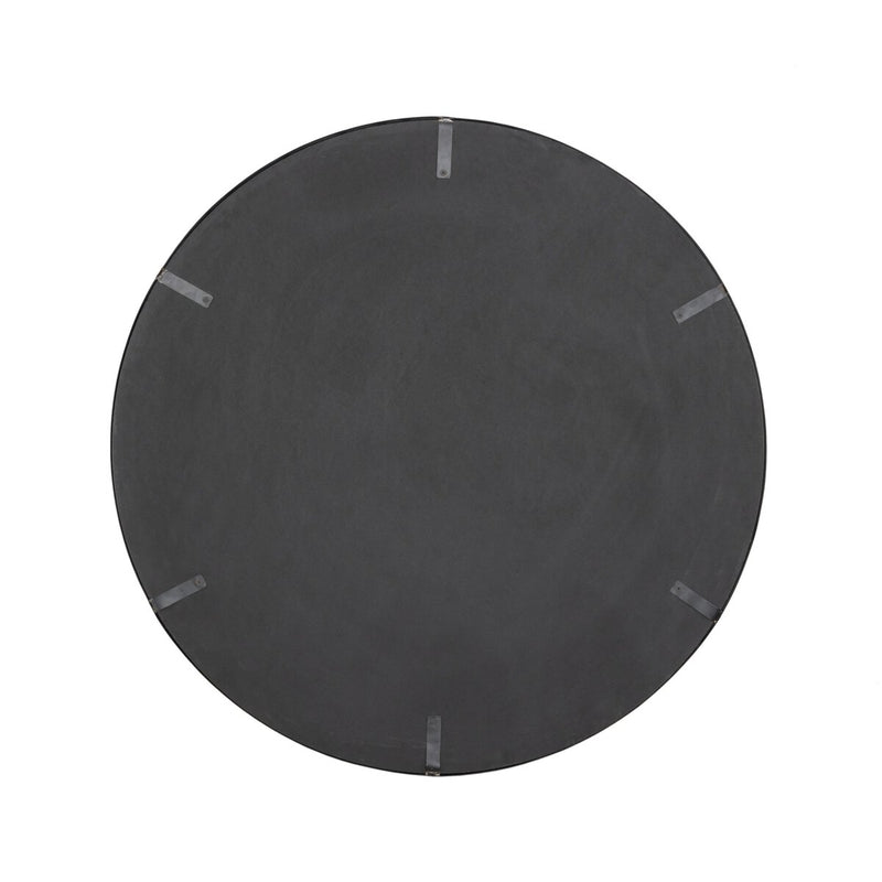 Convex Wall Mirror - Iron Matte Black