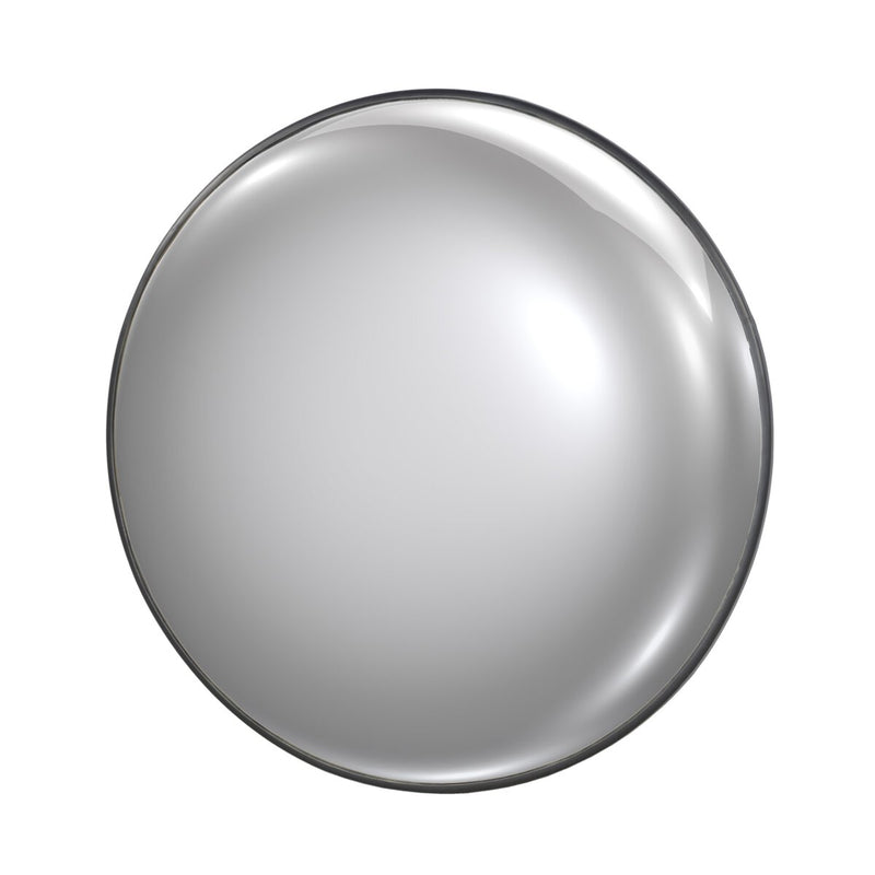 Convex Wall Mirror - Iron Matte Black
