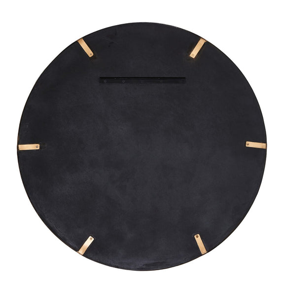 Convex Wall Mirror - Vintage Brass