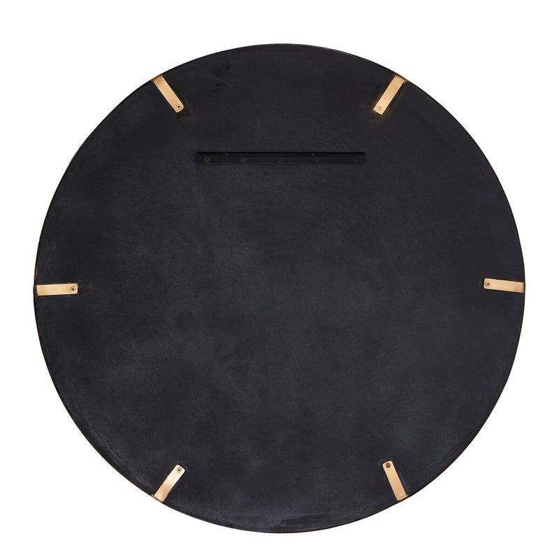 Convex Wall Mirror - Vintage Brass
