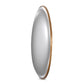 Convex Wall Mirror - Vintage Brass