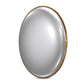 Convex Wall Mirror - Vintage Brass