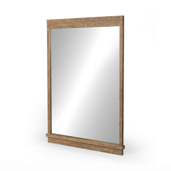 Ledge Floor Mirror - Distressed Light Pine
