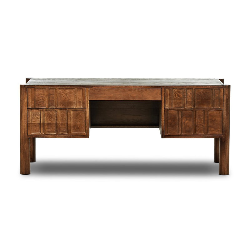Ezri Desk - Cocoa Oak