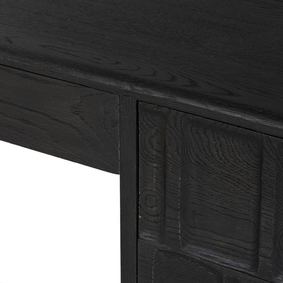 Ezri Desk - Black Oak