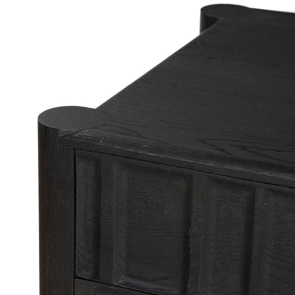 Ezri Desk - Black Oak