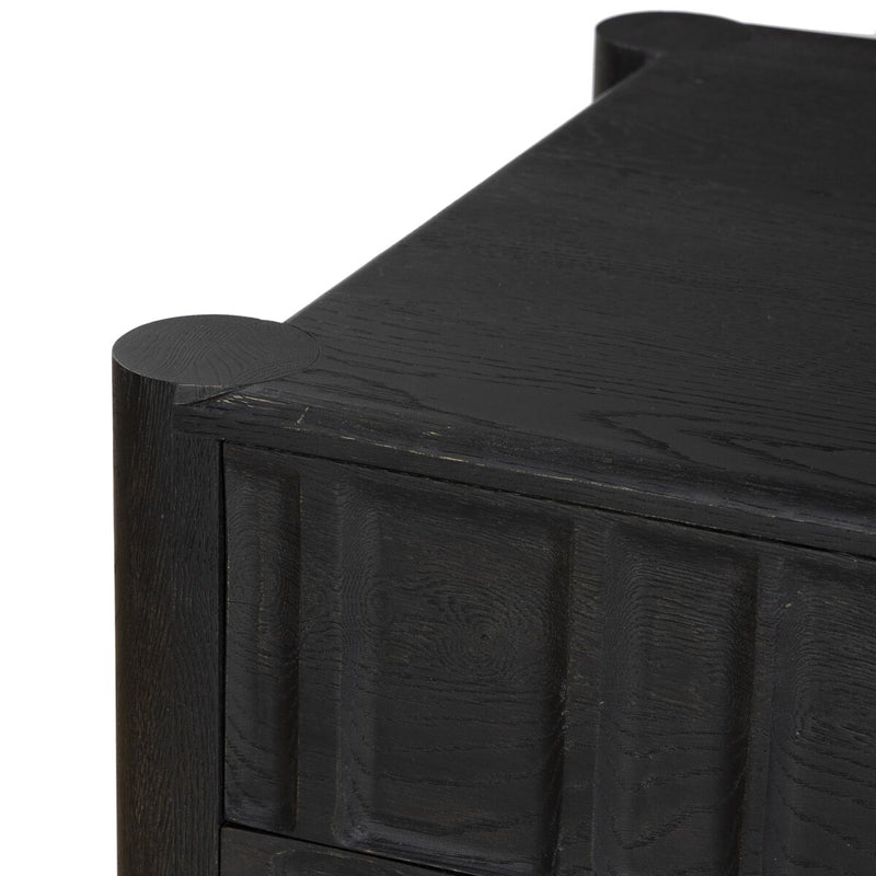 Ezri Desk - Black Oak