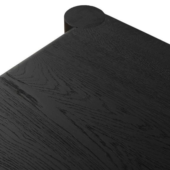 Ezri Desk - Black Oak