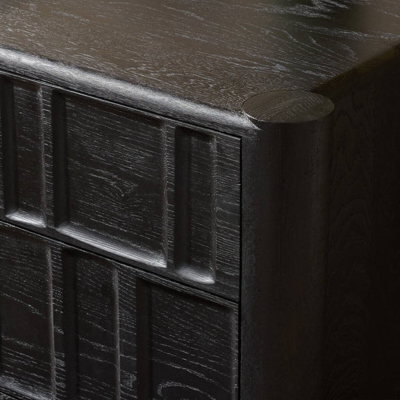 Ezri Desk - Black Oak