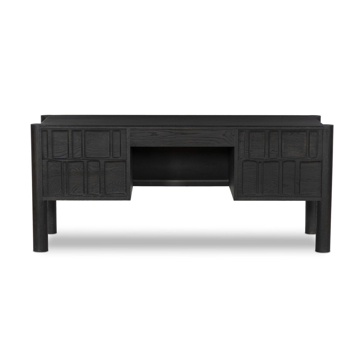 Ezri Desk - Black Oak