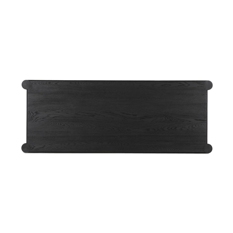 Ezri Desk - Black Oak