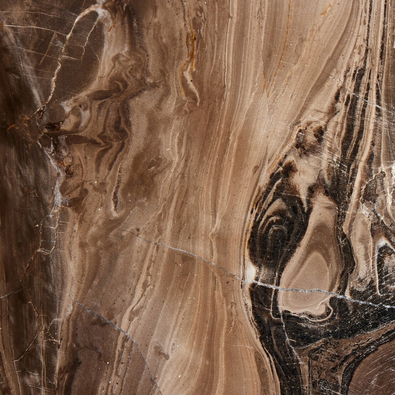Rossi Catchall - Rocky Brown Marble