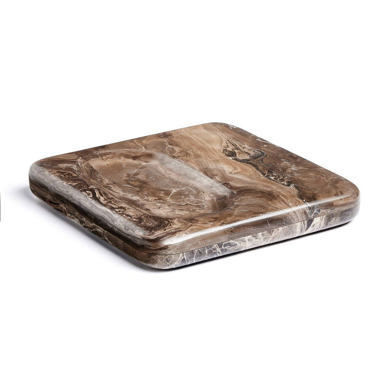 Rossi Catchall - Rocky Brown Marble
