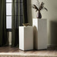Corian Outdoor Pedestal - Plaster Molded Concrete