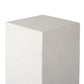 Corian Outdoor Pedestal - Plaster Molded Concrete