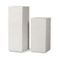 Corian Outdoor Pedestal - Plaster Molded Concrete