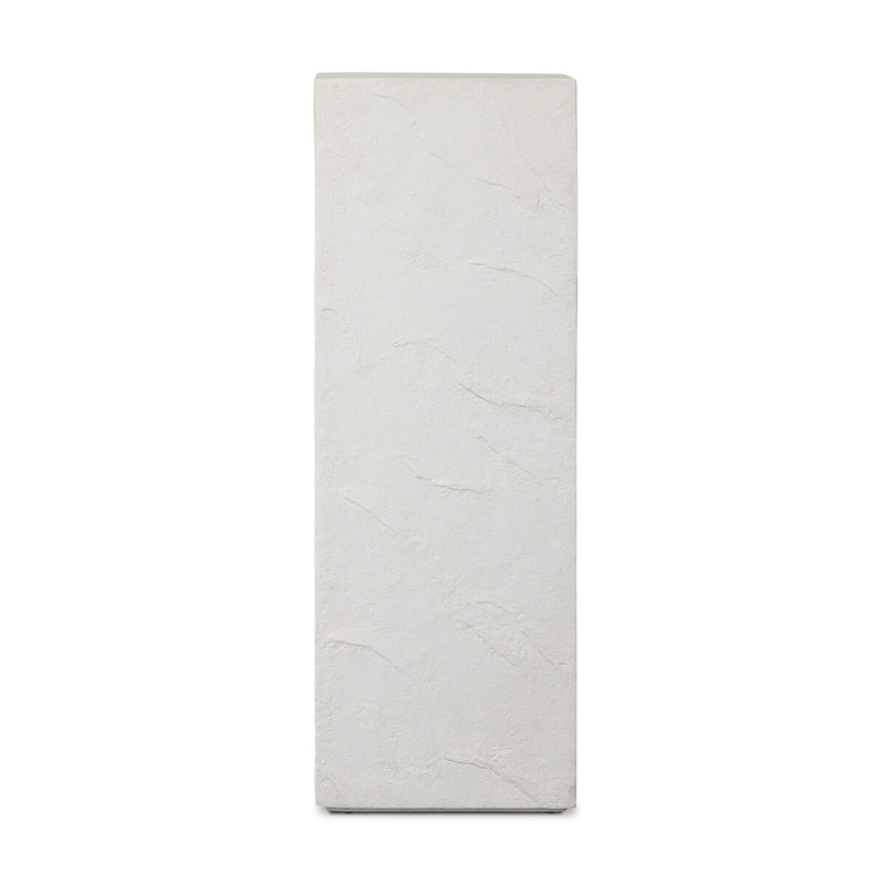 Corian Outdoor Pedestal - Plaster Molded Concrete