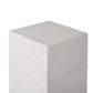 Corian Outdoor Pedestal - Plaster Molded Concrete