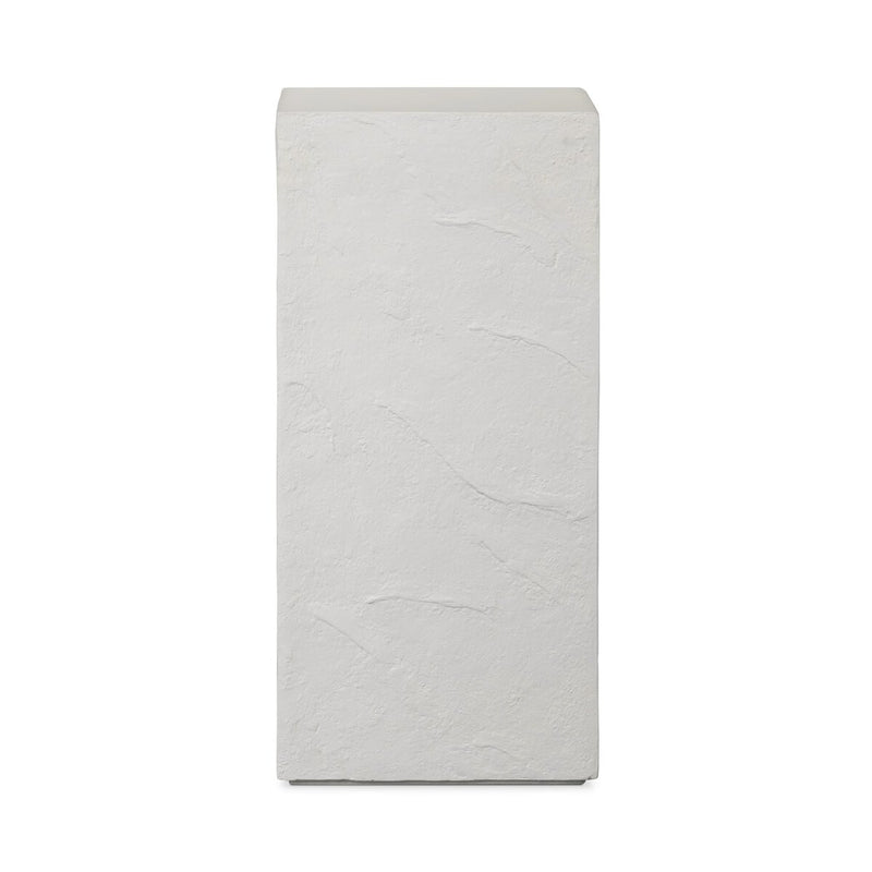 Corian Outdoor Pedestal - Plaster Molded Concrete