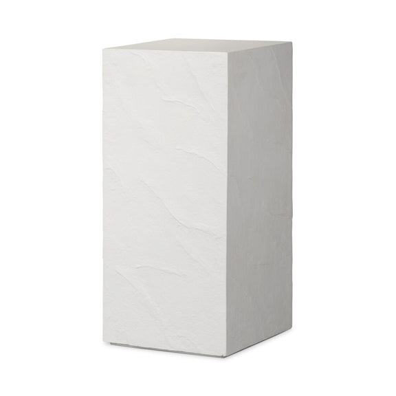 Corian Outdoor Pedestal - Plaster Molded Concrete