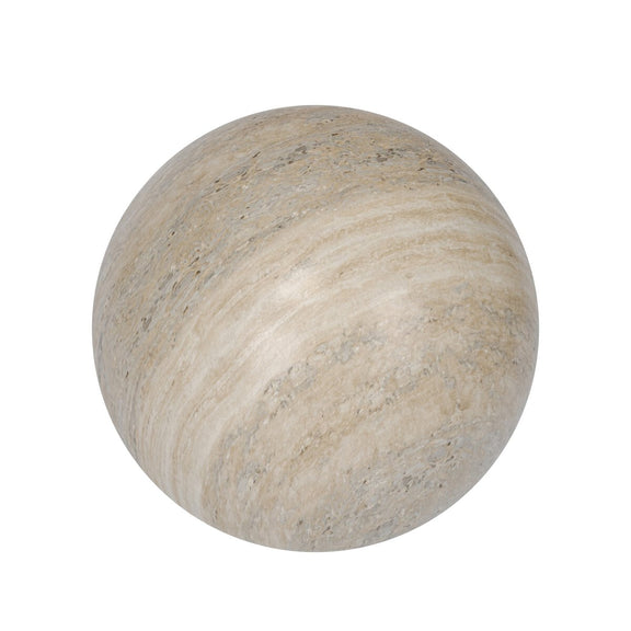 Mairo Sphere - Natural Grey Faux Marble