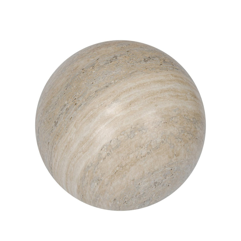 Mairo Sphere - Natural Grey Faux Marble