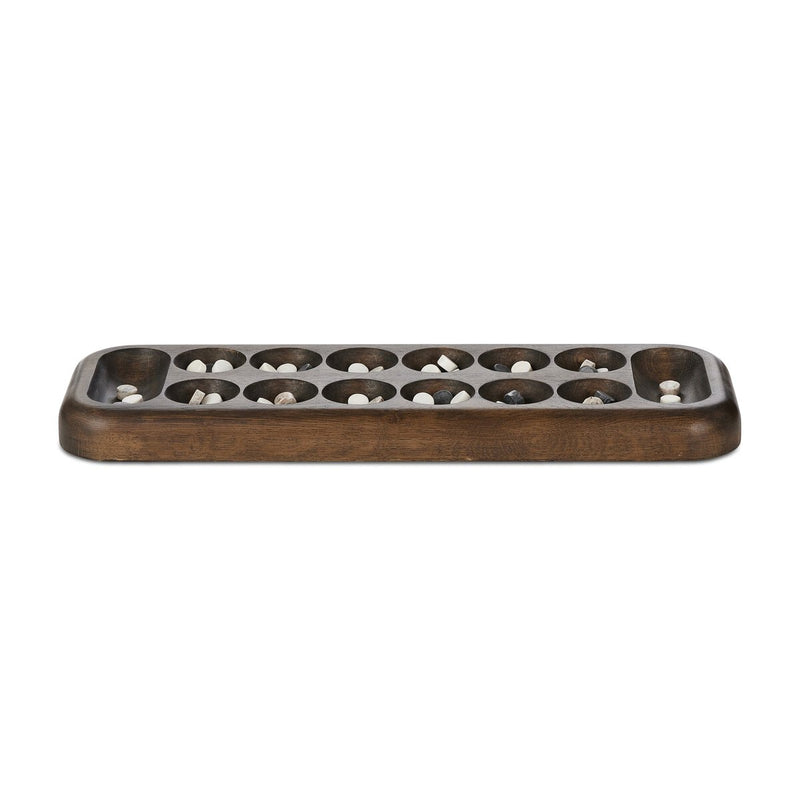 Mancala Board - Grey Tobacco Oak