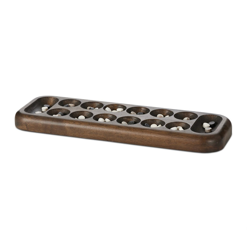 Mancala Board - Grey Tobacco Oak