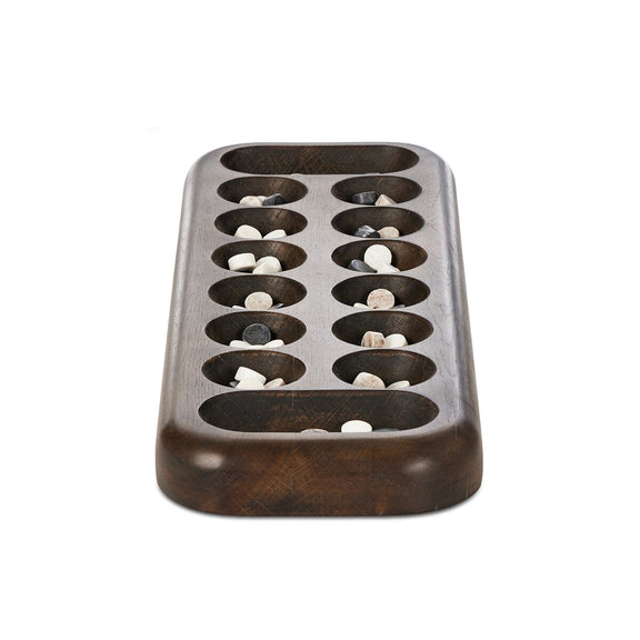 Mancala Board - Grey Tobacco Oak
