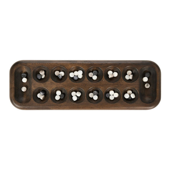 Mancala Board - Grey Tobacco Oak